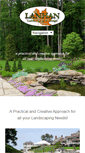 Mobile Screenshot of lanhanlandscaping.com